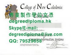 加拿大新喀裡多尼亞學院文憑範本|加拿大新喀里多尼亚学院毕业证书样本|Col